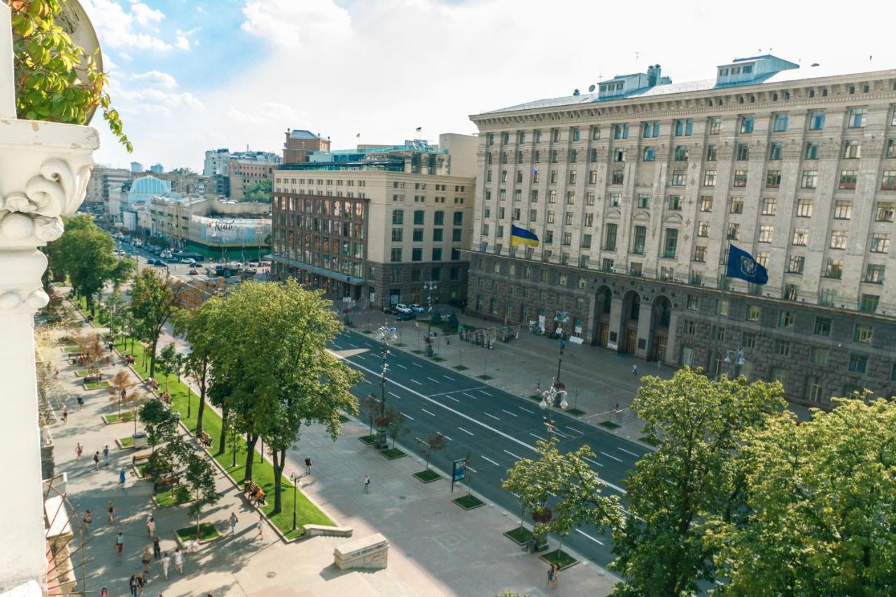 Apartments Rentals Ukraine On Kreshchatik เคียฟ ภายนอก รูปภาพ